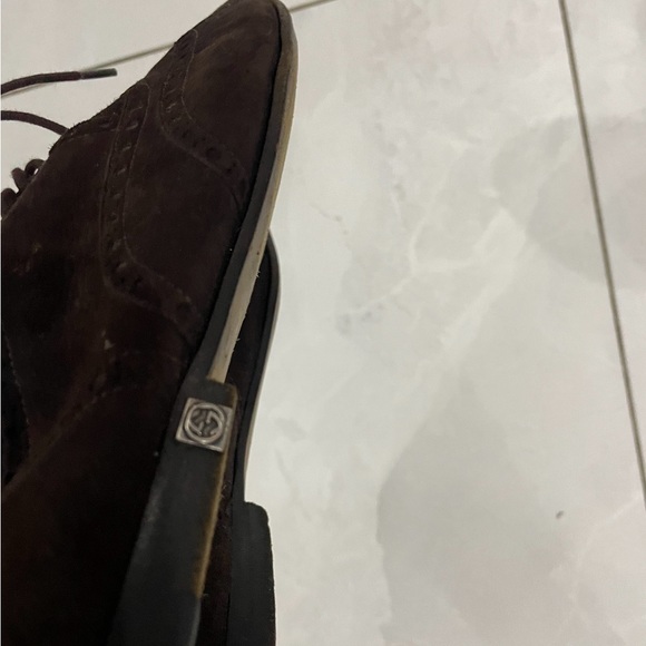 Gucci lace up suede brown us sz 8-8.5
